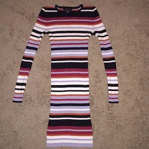 SZ small forever 21 stretchy knit dress
